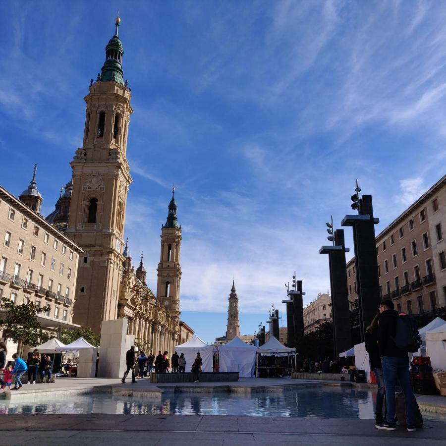 New, Cozy Apartment Plaza Del Pilar-Fuenclara サラゴサ エクステリア 写真
